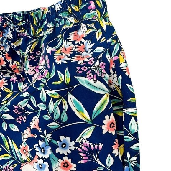 Talbots Floral Drawstring Skirt size 10 - Picture 4 of 6